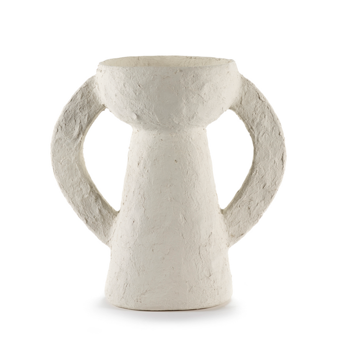 Vase White Earth