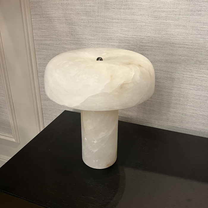 Mushroom Alabaster Table Lamp