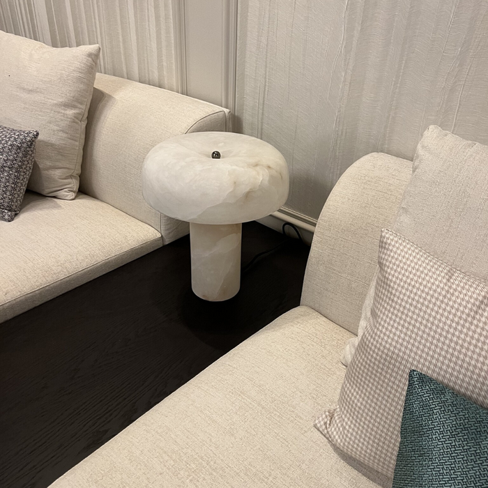 Mushroom Alabaster Table Lamp