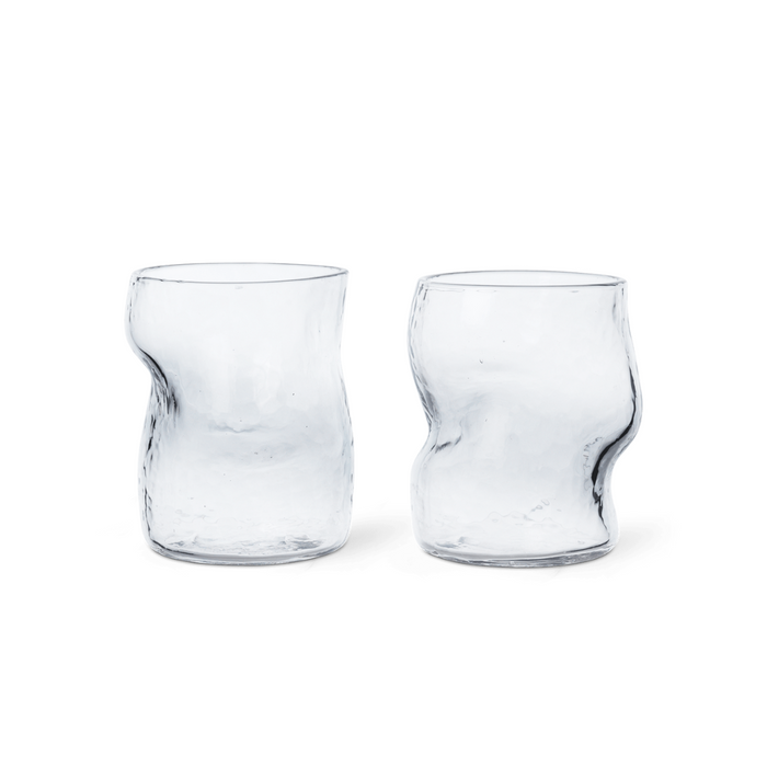 Dimple Glasses - set of 2