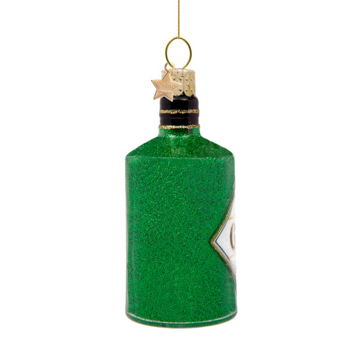 Gin Bottle Christmas Ornament