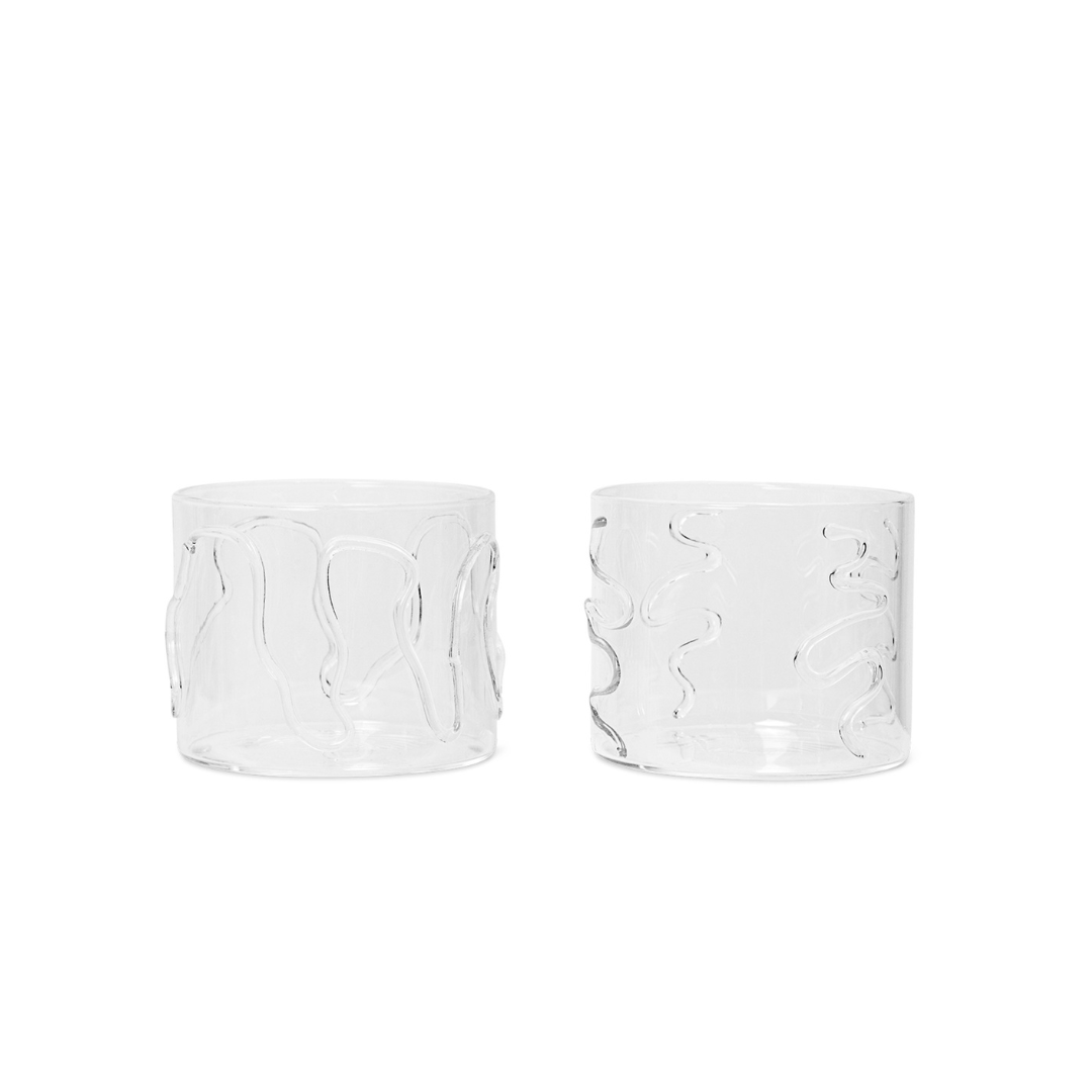 Doodle Glasses - Set of 2 - Low